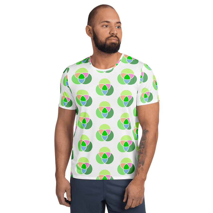 One2Gration O Logo All-Over Tee — Echo in Motion product image (1)