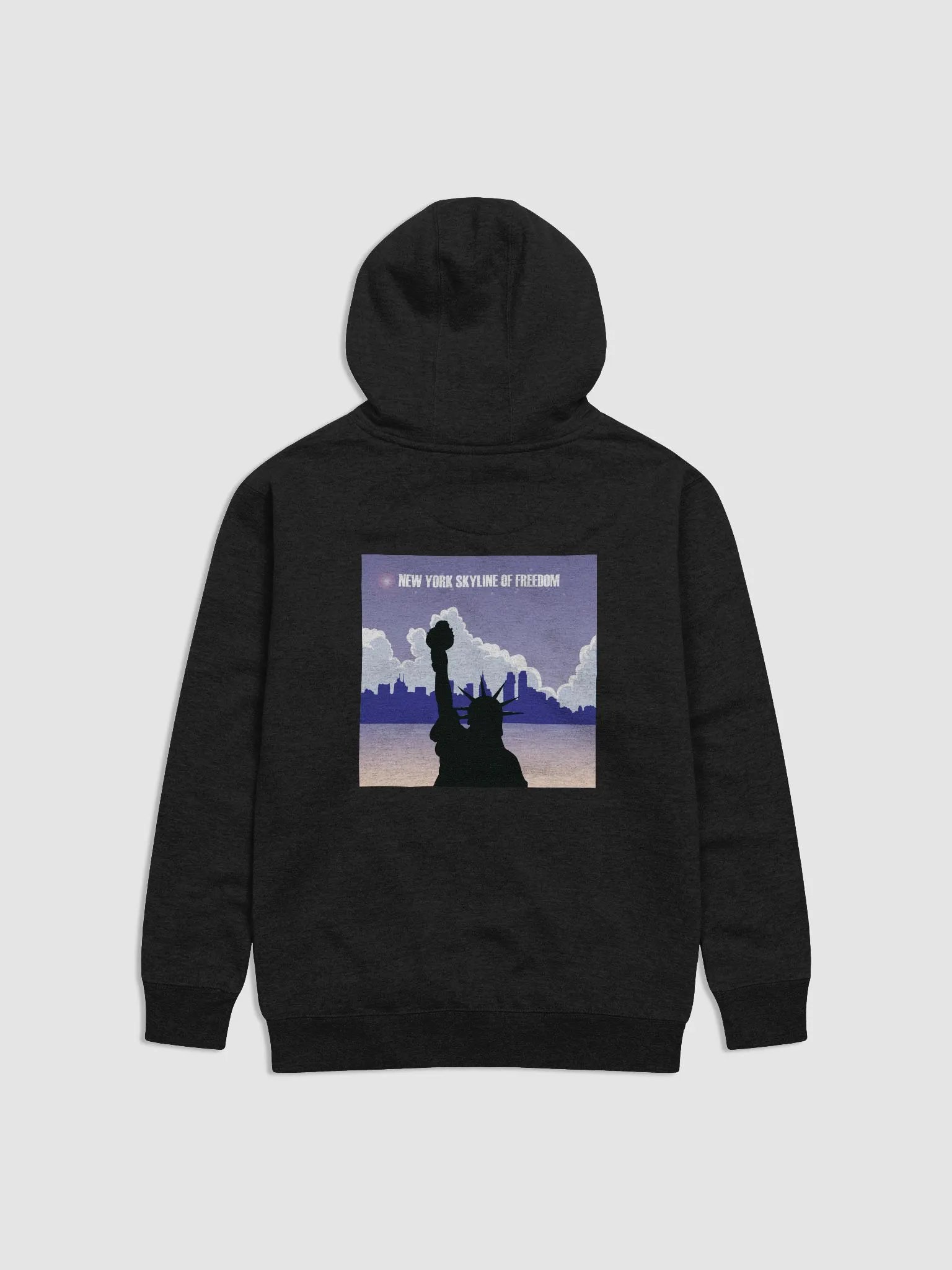 Black Statue Of Liberty Hoodie product image (2)