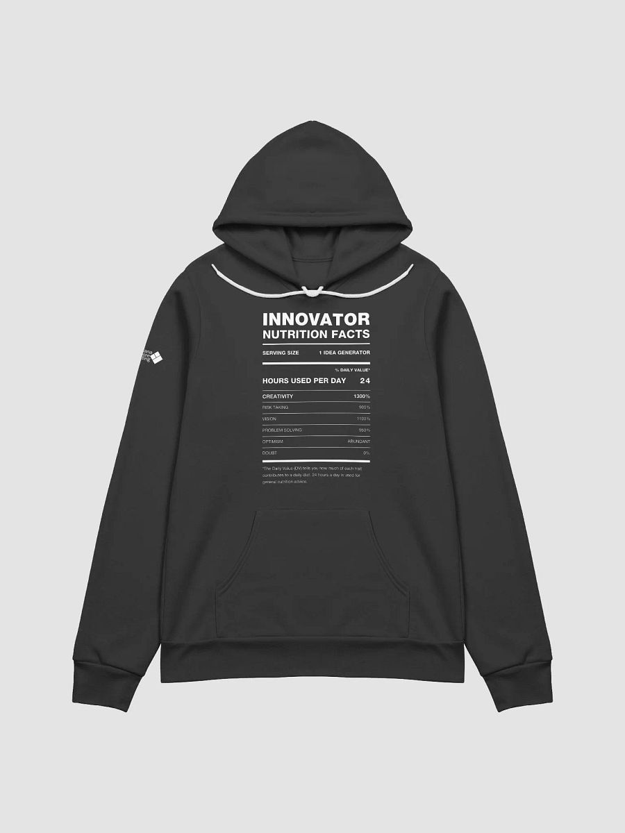 INNOVATOR Nutrition Facts Comfort Hoodie product image (1)
