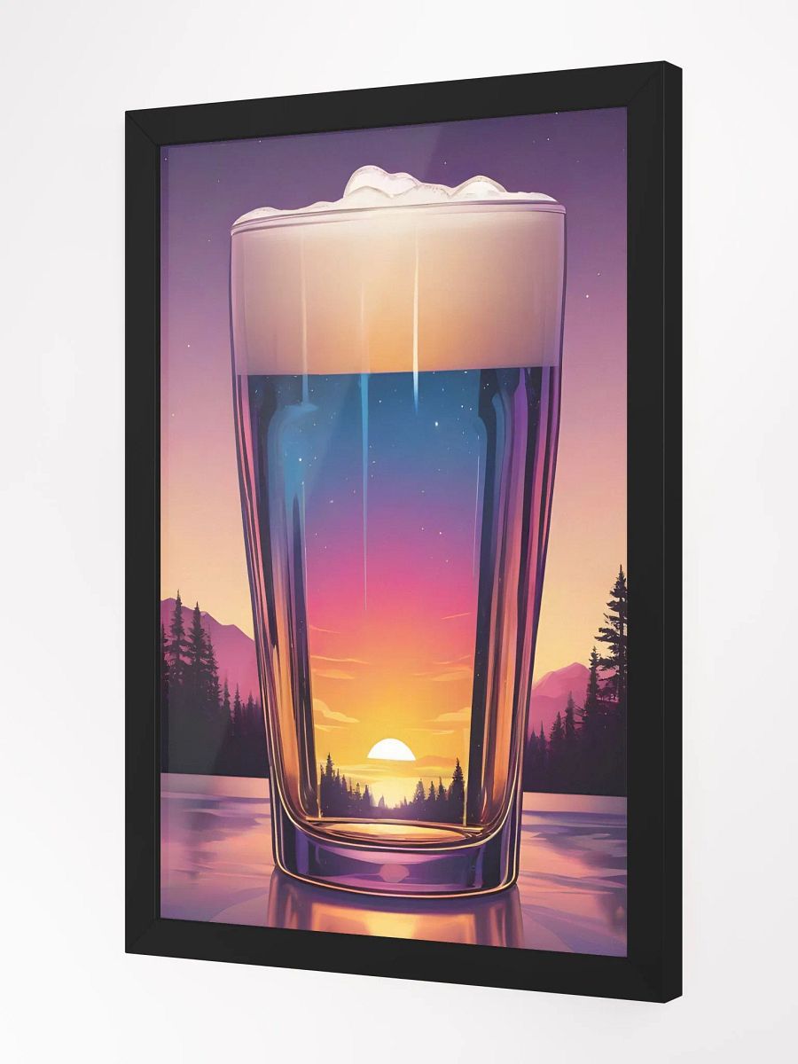 Beer Sunset Framed Poster product image (3)