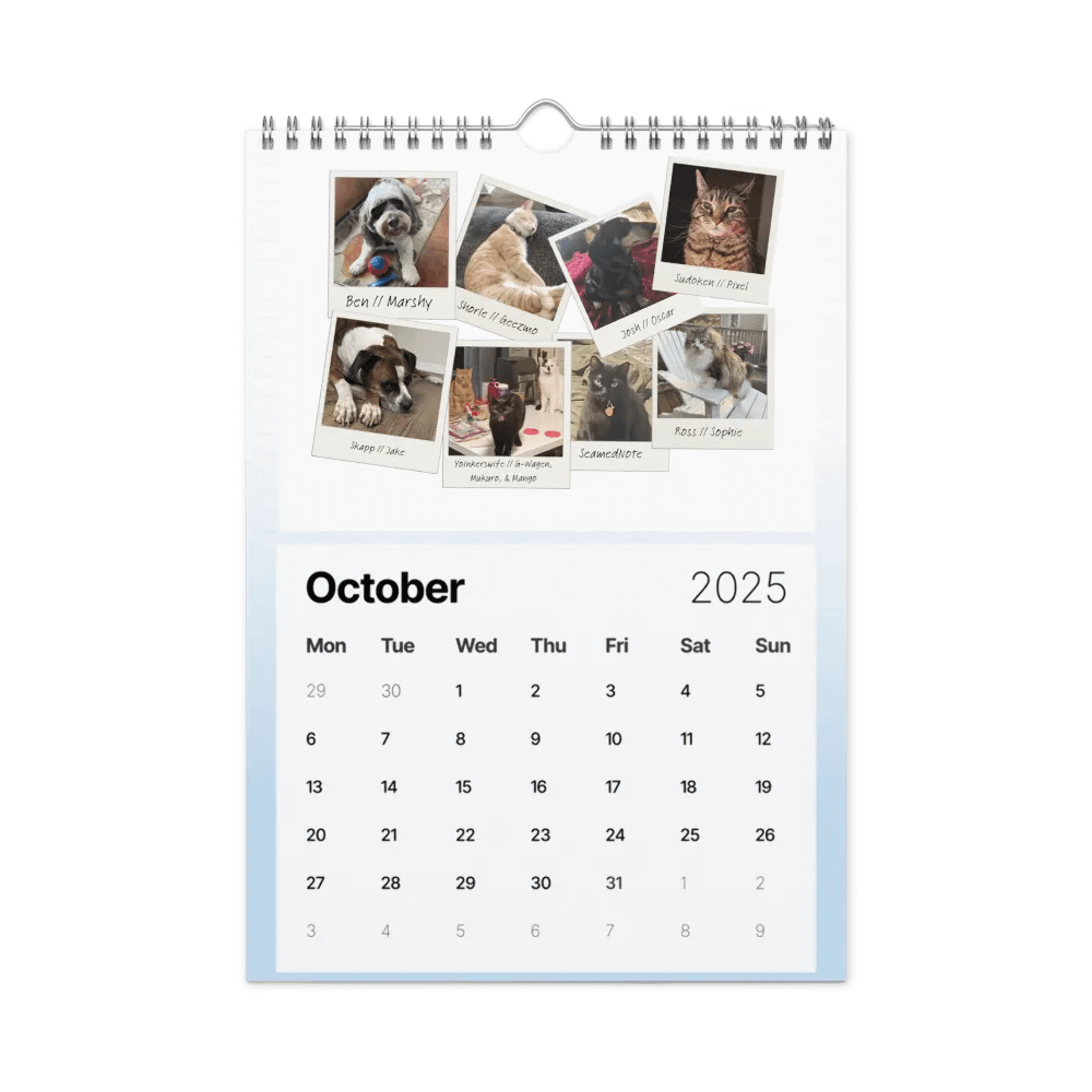 2025 EG Pet Calendar product image (12)