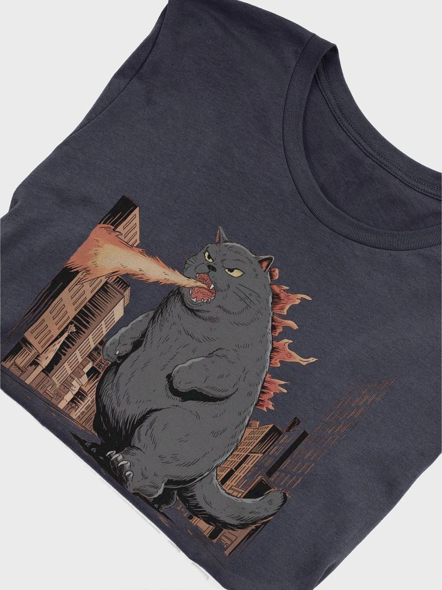 Chonkzilla Fire-Breathing Cat T-Shirt product image (49)