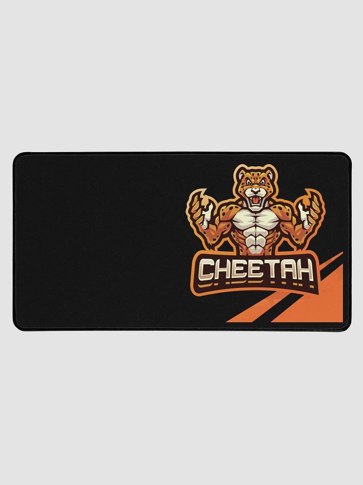 Fierce Cheetah Gaming Desk Mat product image (1)