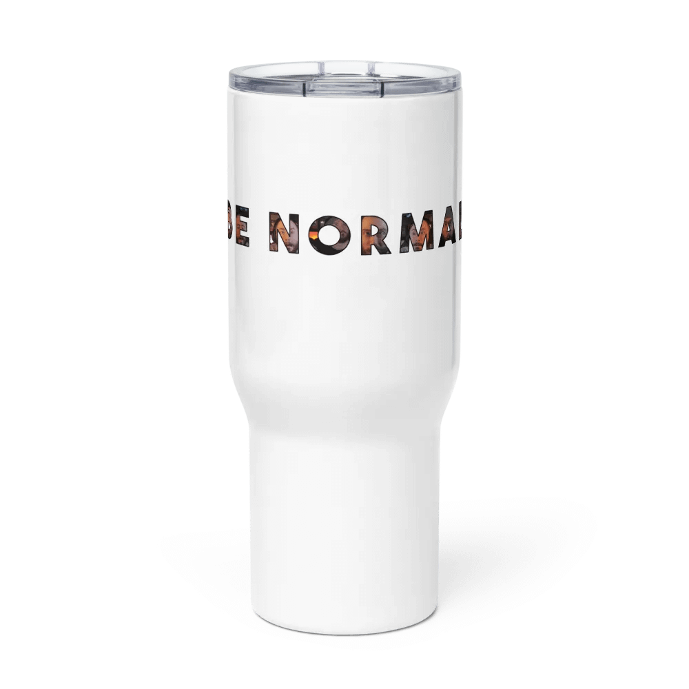 Be Normal Travel Mug product image (2)