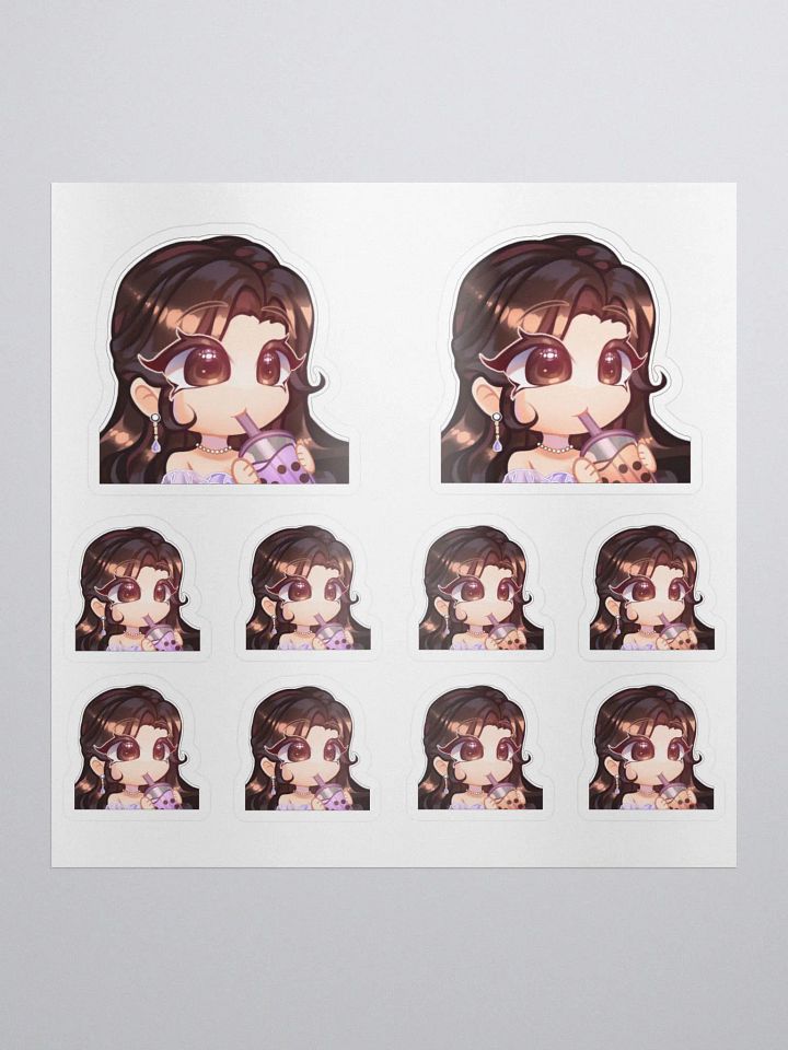Boba Emotes Sticker Sheet product image (1)