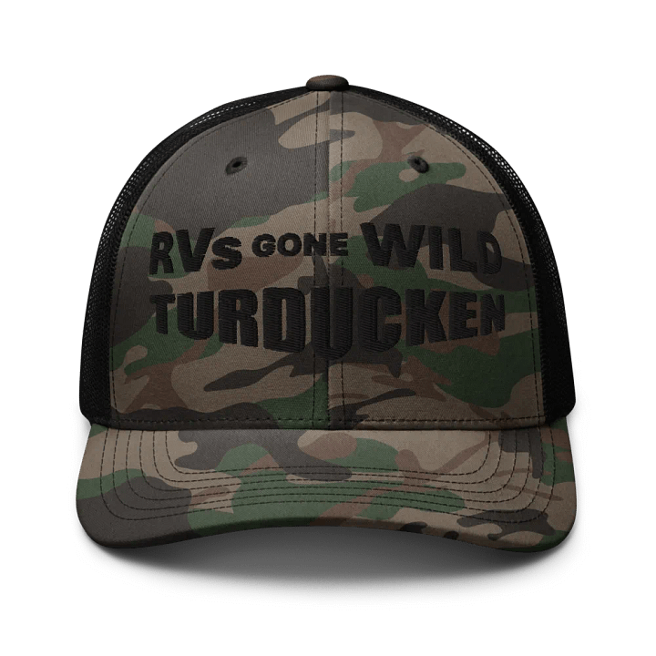 RVs Gone Wild Turducken Camo Hat product image (1)