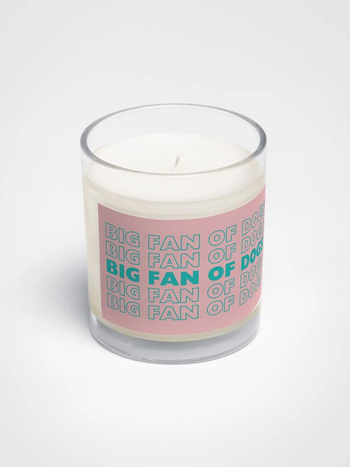 Big fan of dogs (candle) product image (2)