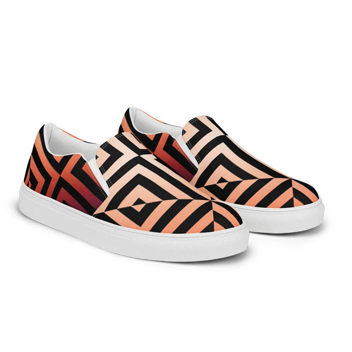Golden Hour Illusion Men's Slip-On Shoes product image (2)