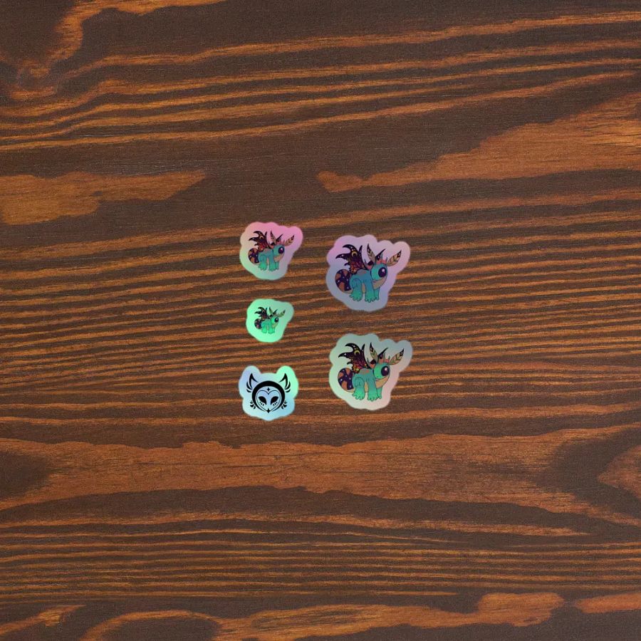 Fae Dragon - Holo Sticker Sheet product image (3)