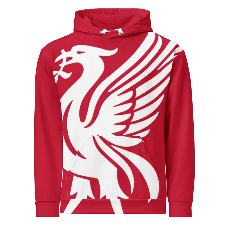 Liverpool FC - You'll Never Walk Alone - RED & WHITE - Unisex Hoodie product image (2)