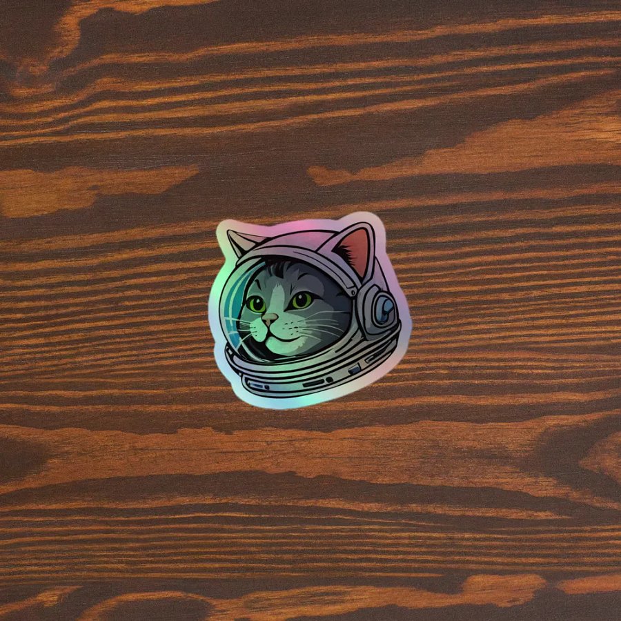 AstroCat Holographic Sticker Sheet product image (5)