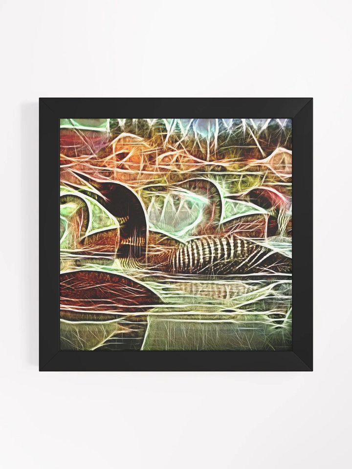 Red Throated Loons Framed Poster product image (14)
