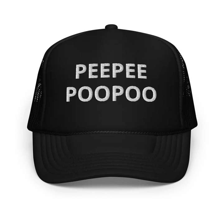 Peepee Poopoo - Embroidered Trucker Hat Cap product image (1)