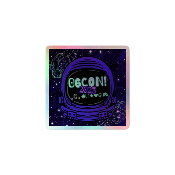 06CON EXCLUSIVE HOLO STICKER product image (1)
