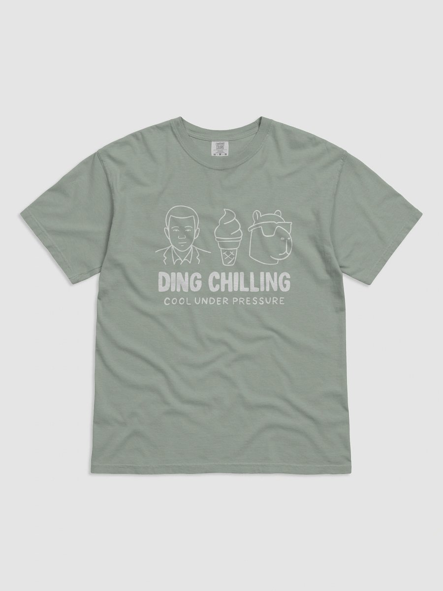 Ding Chilling 2a – Cool Under Pressure | Funny Chess Meme Design | T-Shirt White on Dark product image (1)