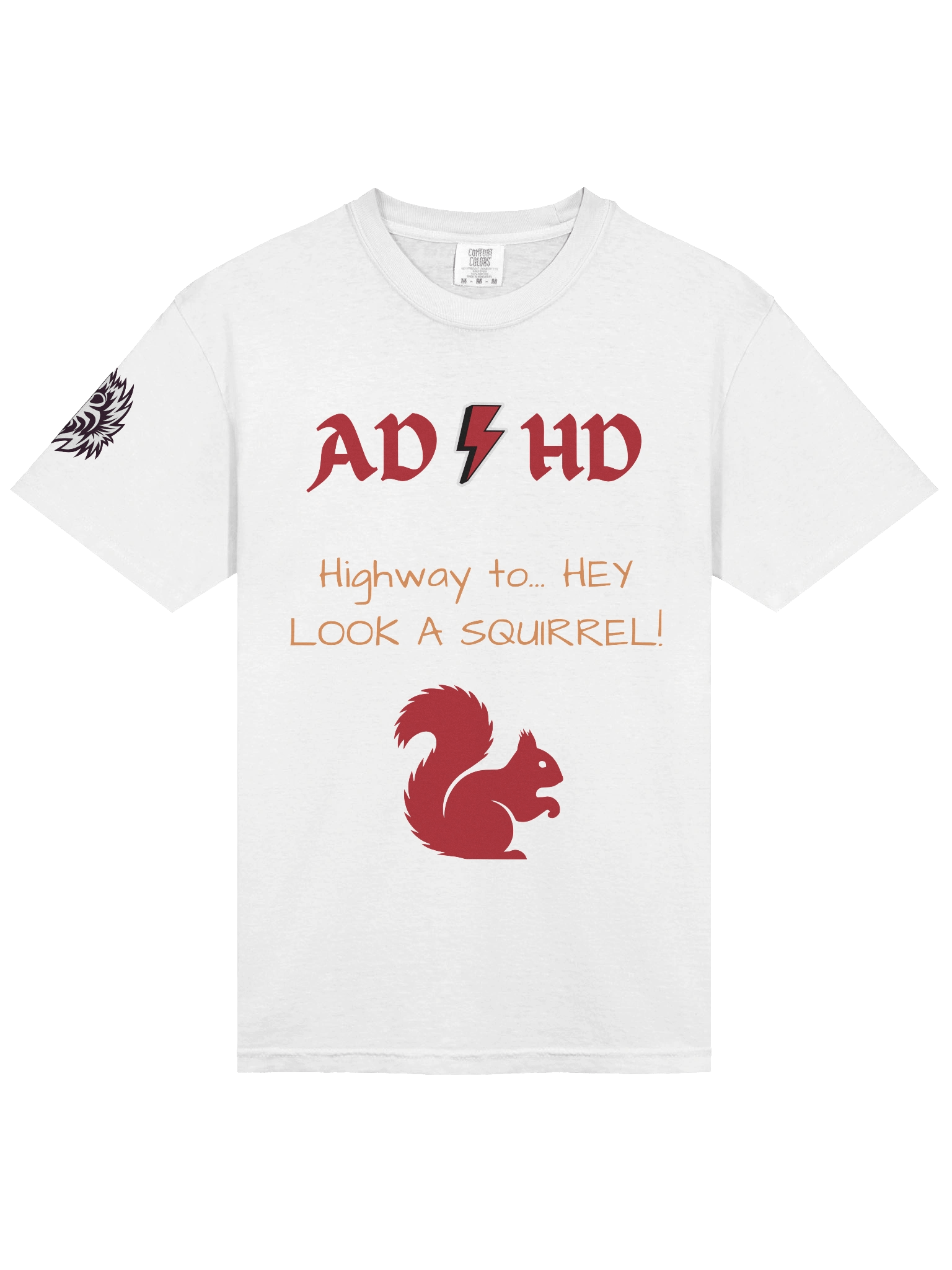 AD HD Squirrel Distraction T-Shirt product image (17)