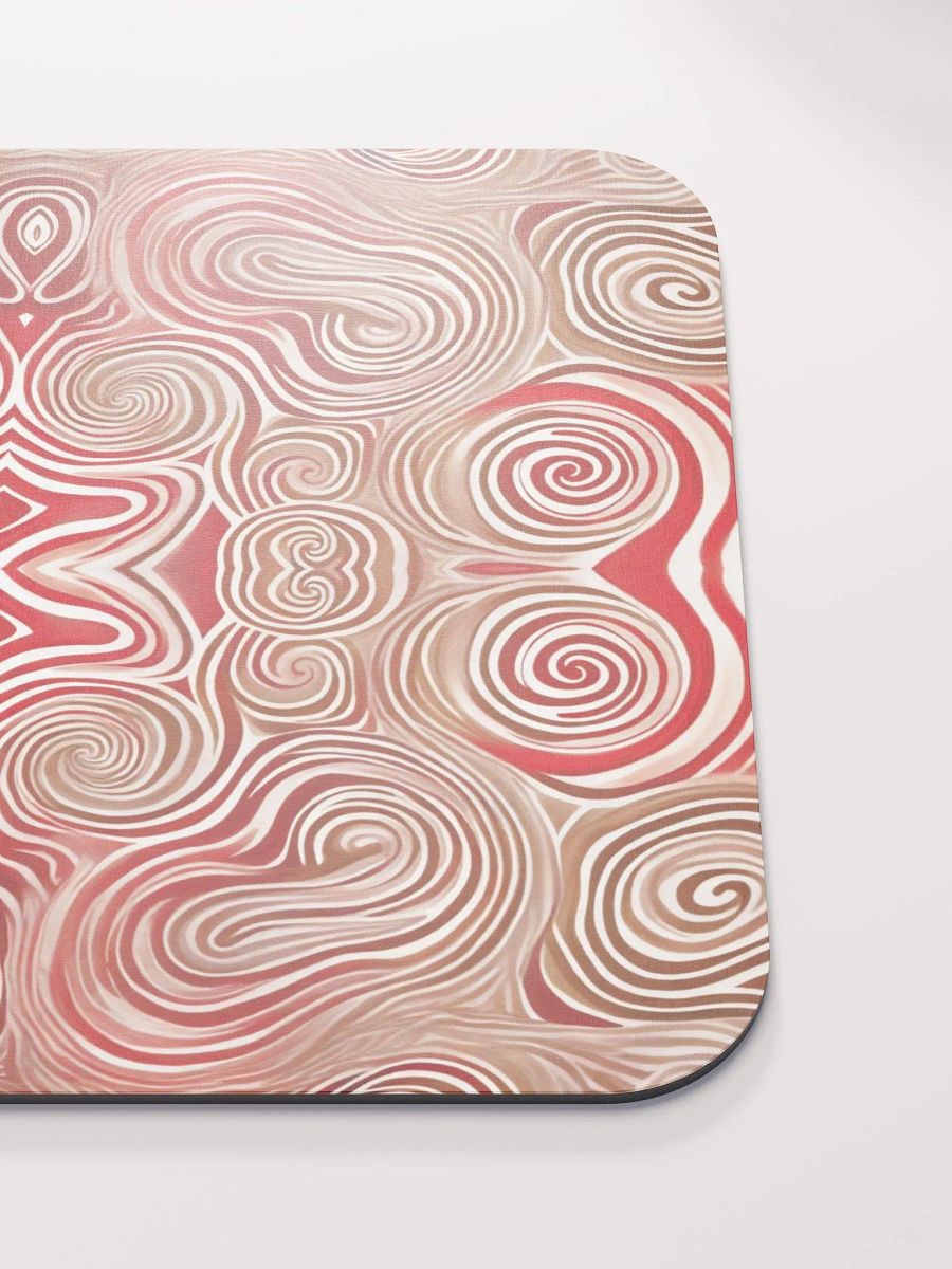 Funky Chocolate Cherry Swirls Tie-Dye Classic Mouse Pad product image (6)