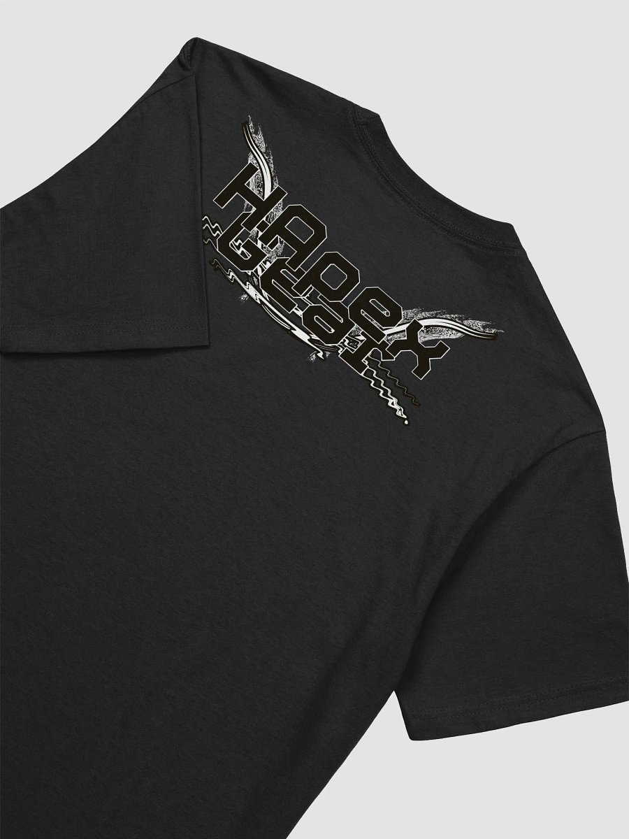Supersoft T-Shirt - Black HApex Gear White Logo product image (4)