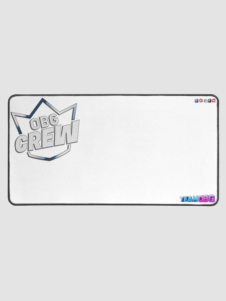 OBG Crew: Desk Mat [White] product image (2)