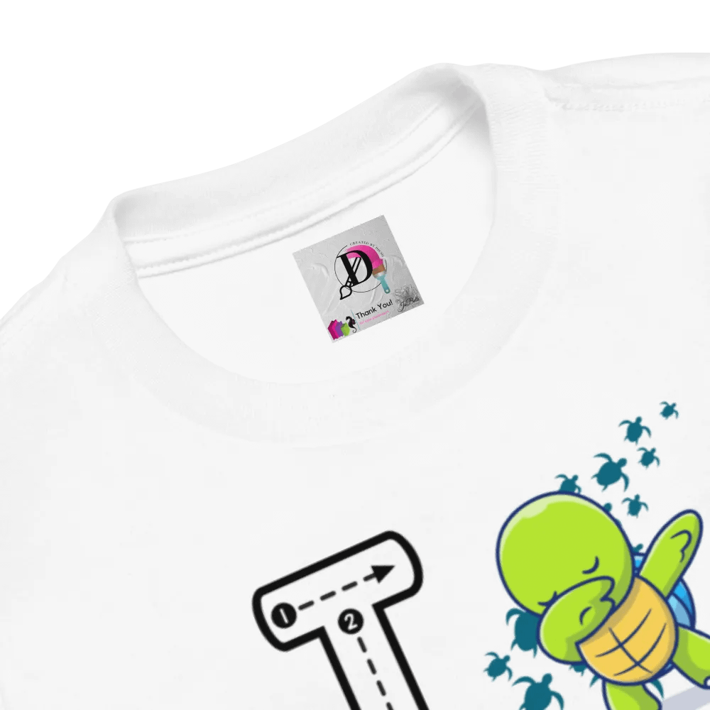 JoBeth Design White 🐢 Tt Toddler T-Shirt 👚 product image (4)