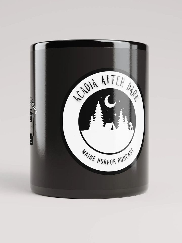 Acadia After Dark Camping w/ Werewolves Mug (Black) product image (1)