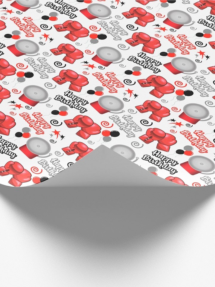 Boxing Birthday Wrapping Paper product image (2)