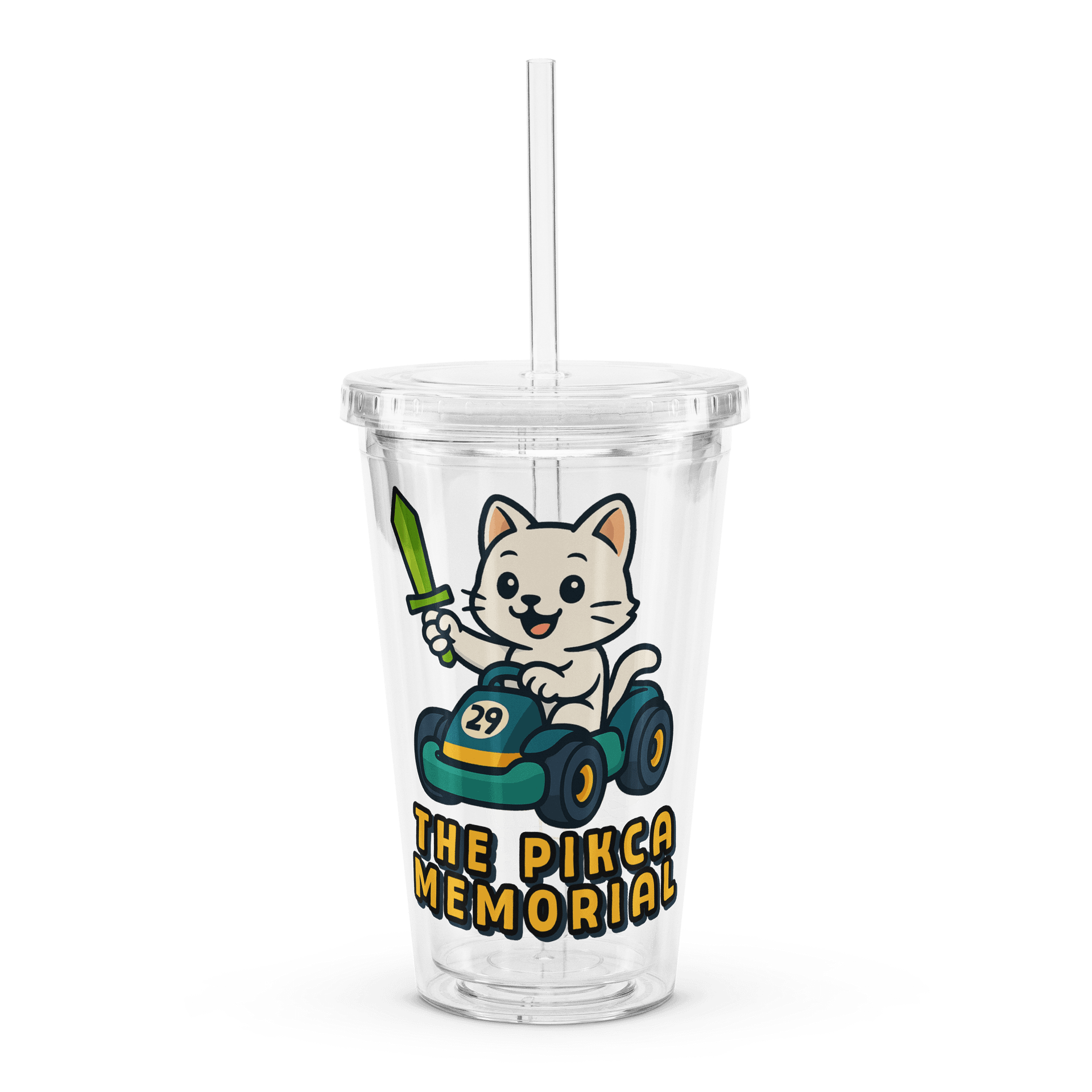 The Pikca Memorial - Double Wall Clear Plastic Tumbler product image (3)