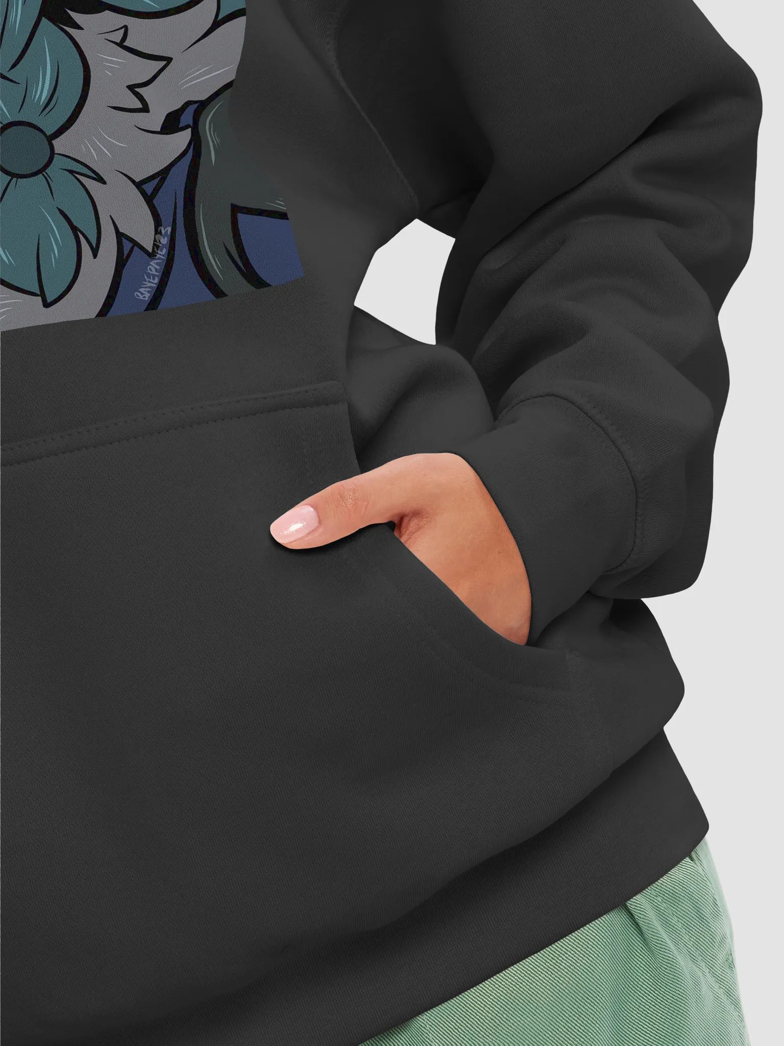 Jager the Dragon-Tabaxi Barbarian Sweatshirt product image (8)