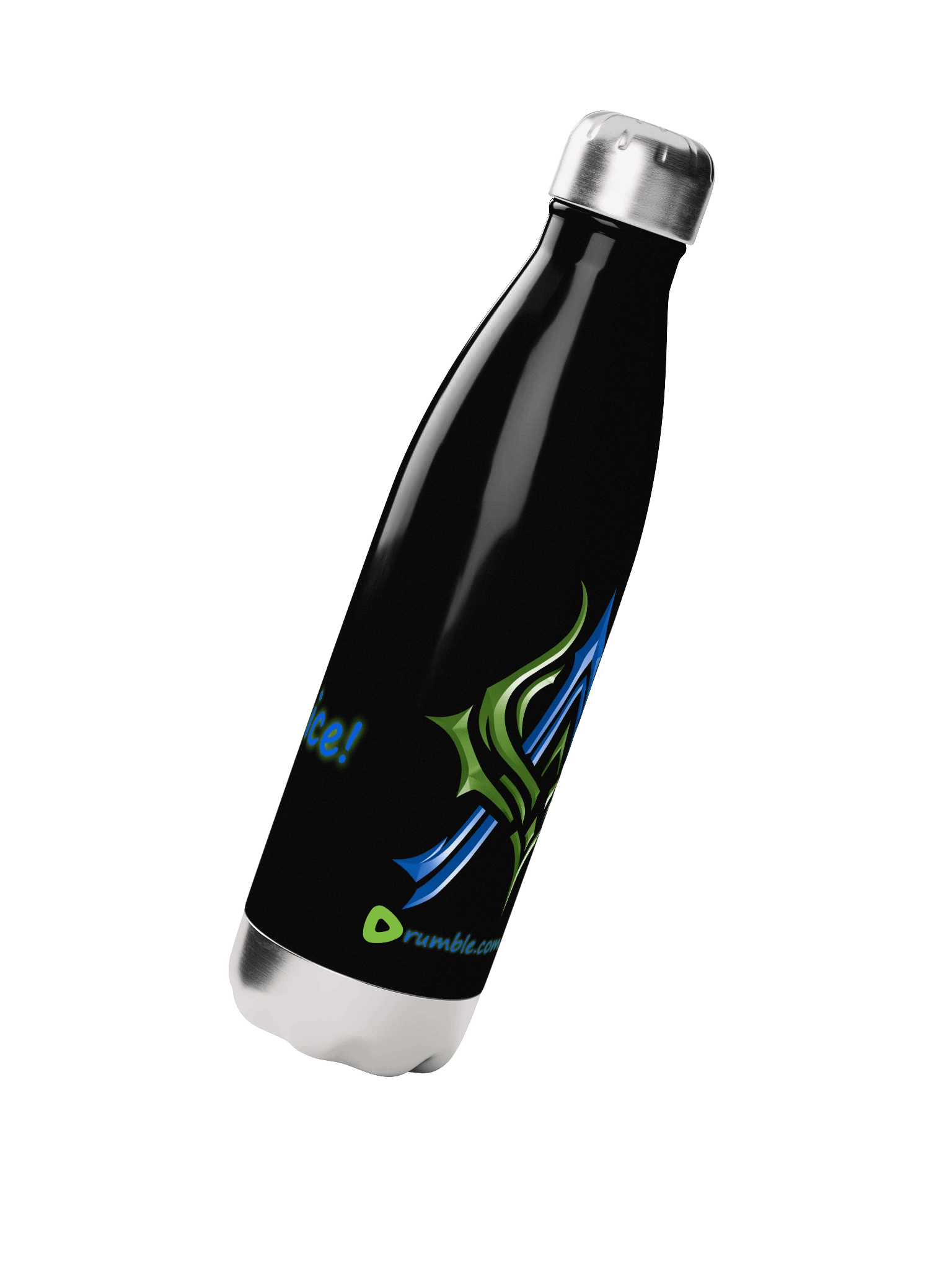 Swirling Noice Stainless Steel Water Bottle product image (4)