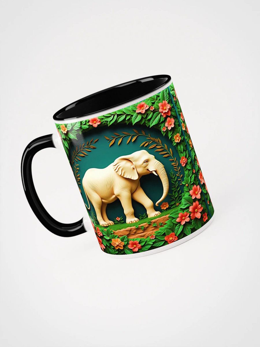 Ornate Elephant Duo Ceramic Mug product image (22)