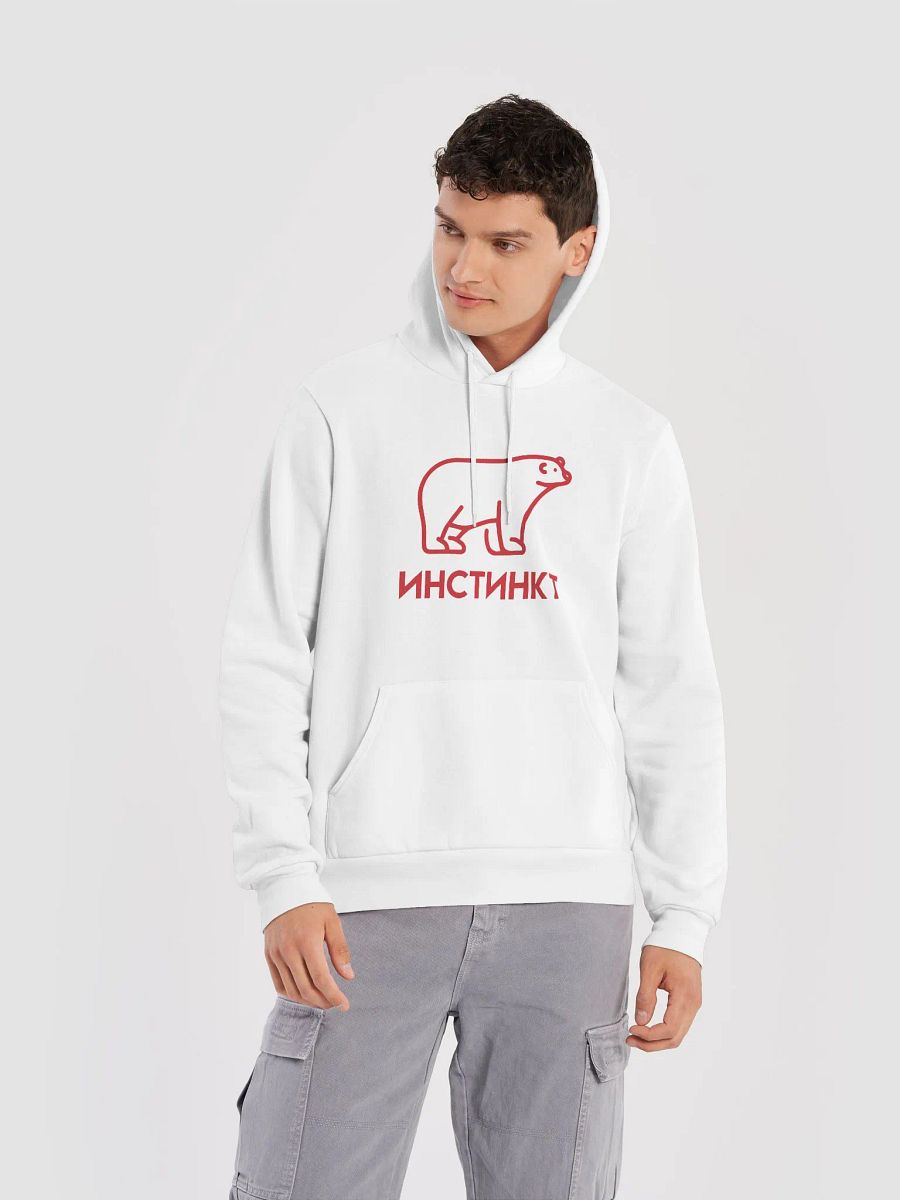 Russian Bear Instinct Bella+Canvas 3719 Bella+Canvas Supersoft Hoodie product image (35)