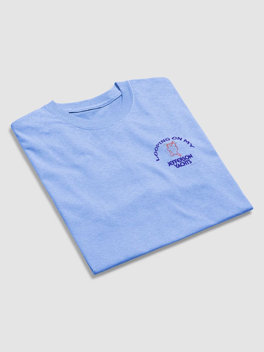 Looping On My Jefferson - T-Shirt - Light Shirt w/Blue Logo product image (4)