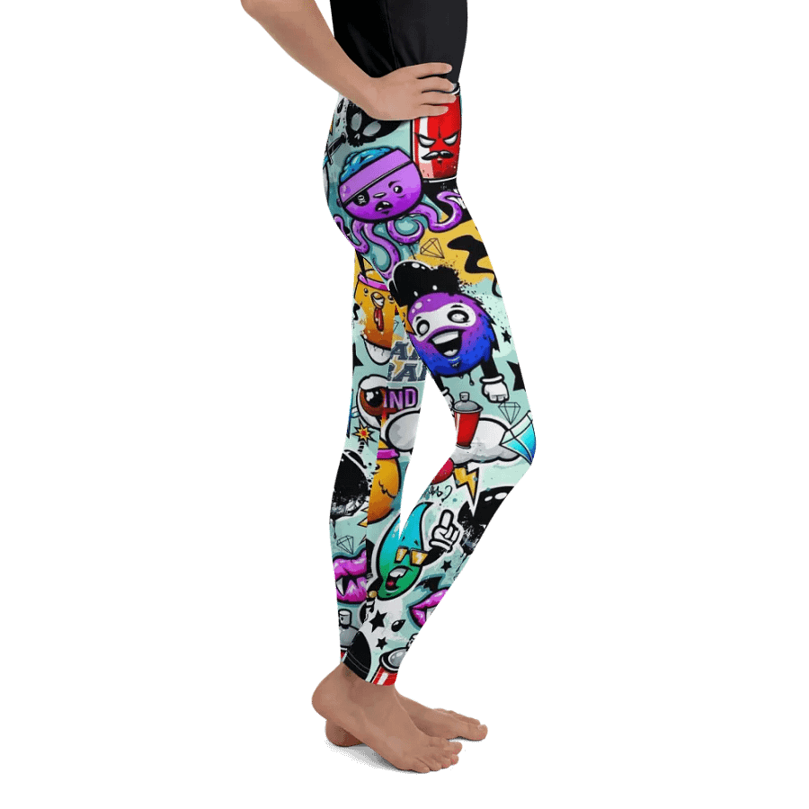 Kids Leggings – Poster Style Print for Trendy & Artistic Look product image (10)