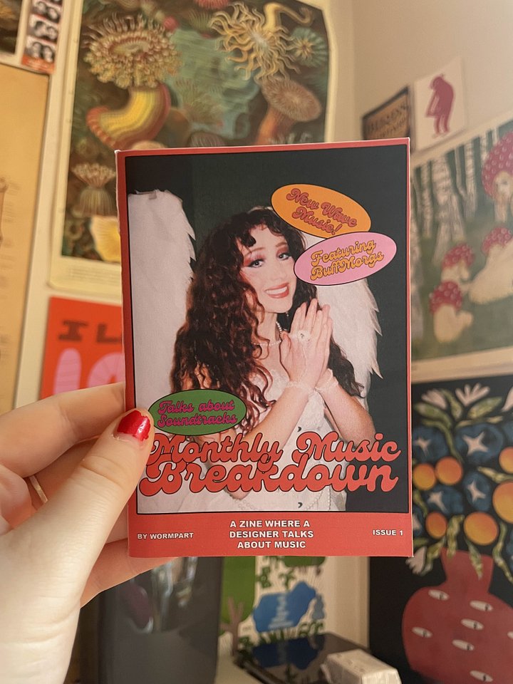 Monthly Music Breakdown Zine product image (1)