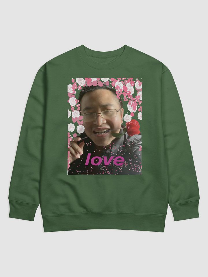 Cotton Heritage Premium Sweatshirt： rose love product image (5)