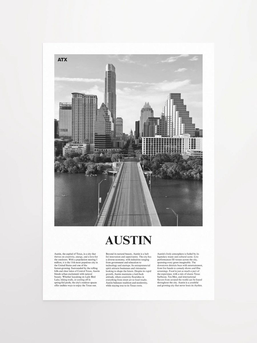Austin 02 Newspaper Poster product image (5)