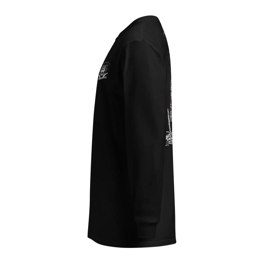 Fight Hard Earn Respect - Embroidered - Garment-Dyed Heavyweight Long Sleeve Shirt product image (8)