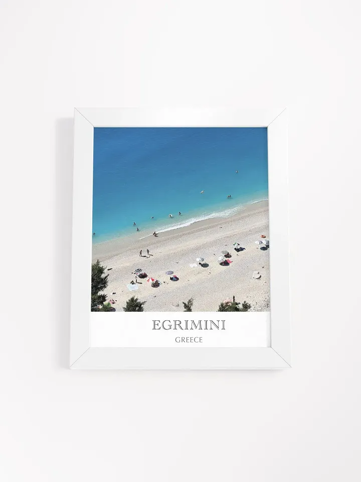 Egrimini - Framed High-Quality Matte Poster product image (1)