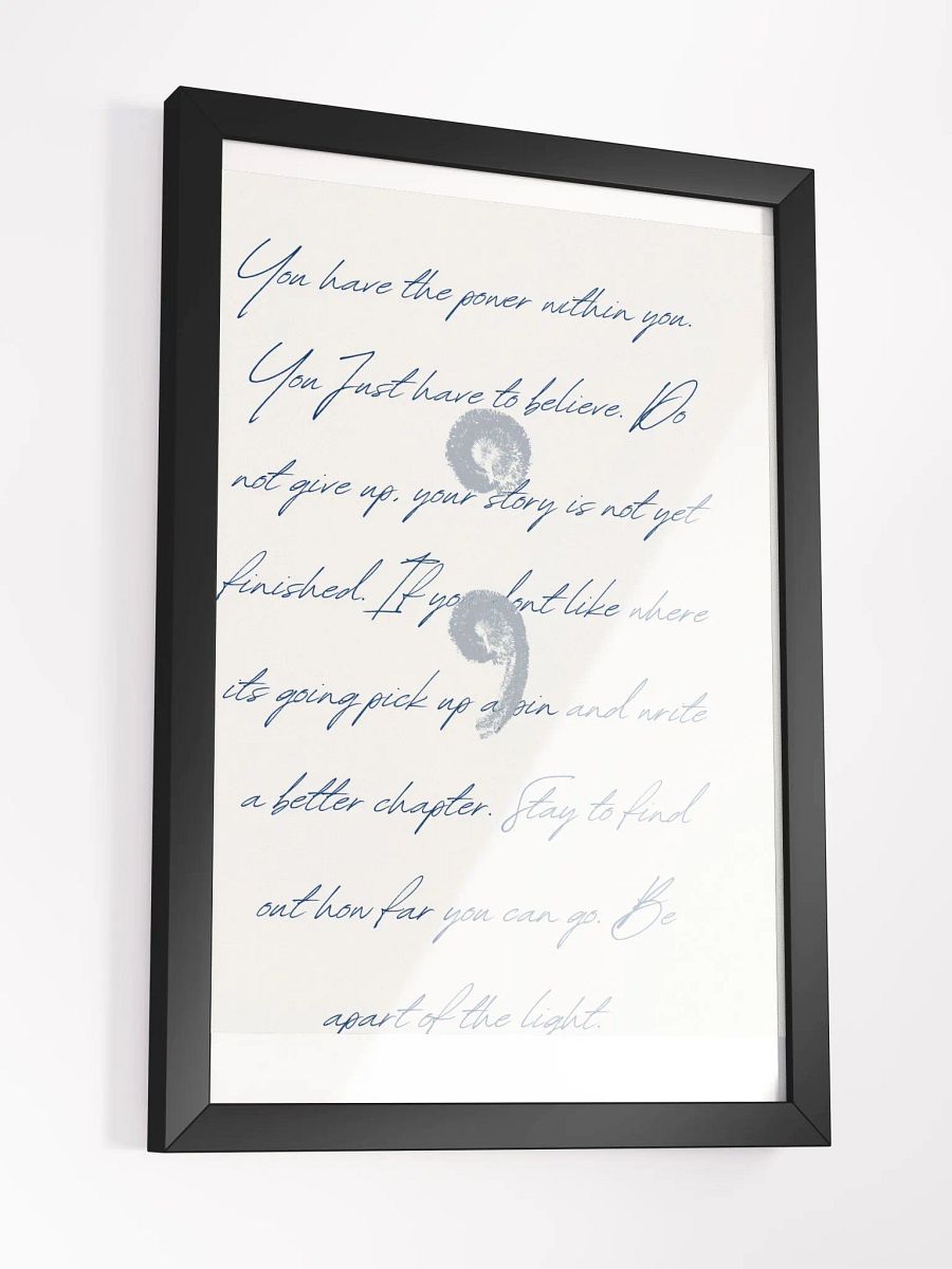 Believe and Stay art product image (3)