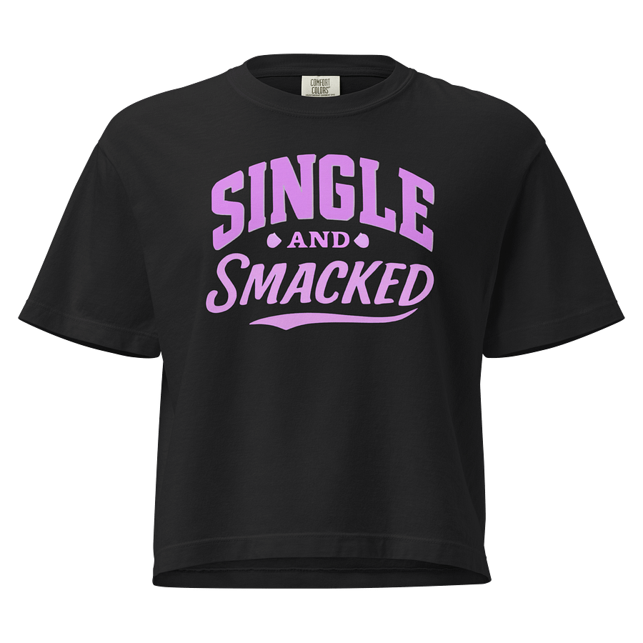 Single And Smacked Women's Boxy Tee product image (1)