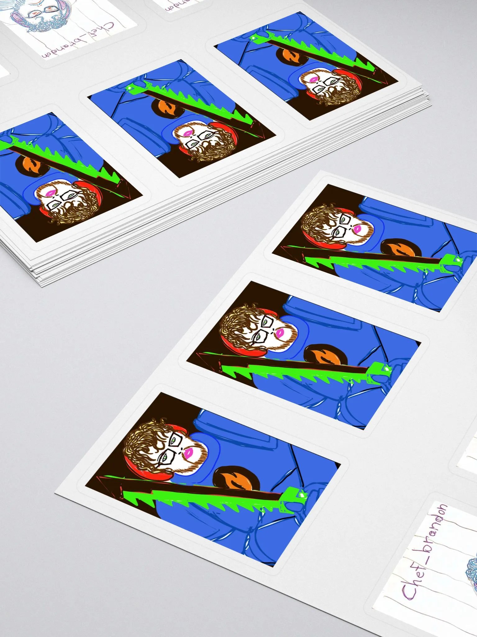 Chef Brandon Stickers product image (4)