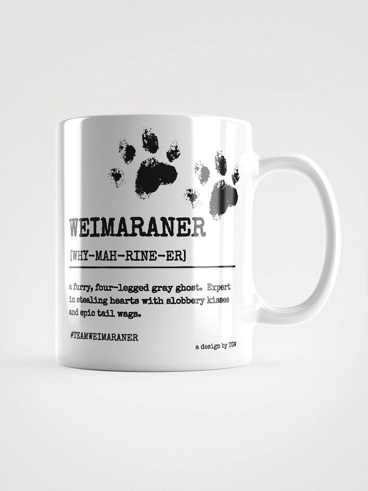 Definition of Weimaraner - Glossy White Mug product image (2)