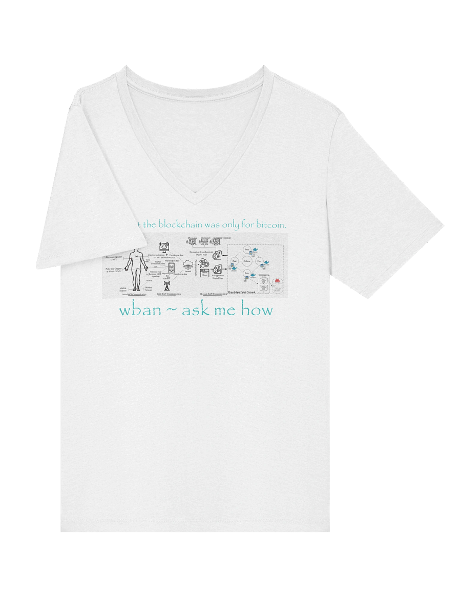 Block Chain isn't just for Bitcoin Vneck Front product image (5)