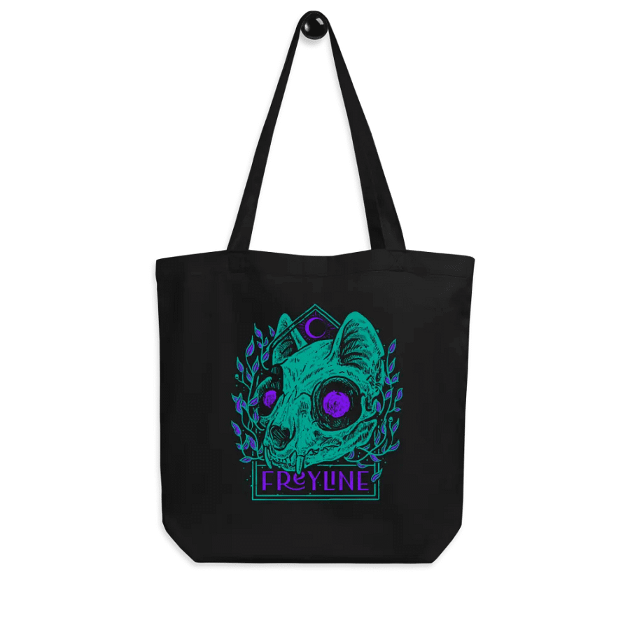 Spellcast Cat Skull Eco Tote product image (7)