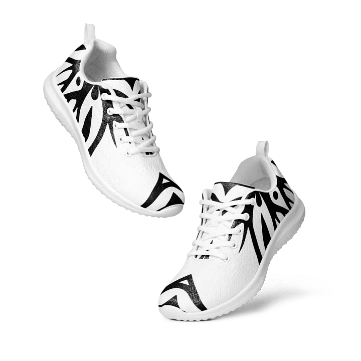 Abstract Line Art Women's Athletic Shoes #575 product image (1)