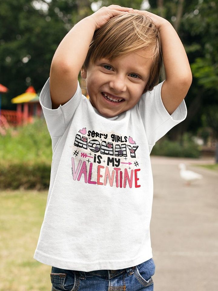 Bella+Canvas T-Shirt- Sorry Girls mommy is my Valentine product image (1)