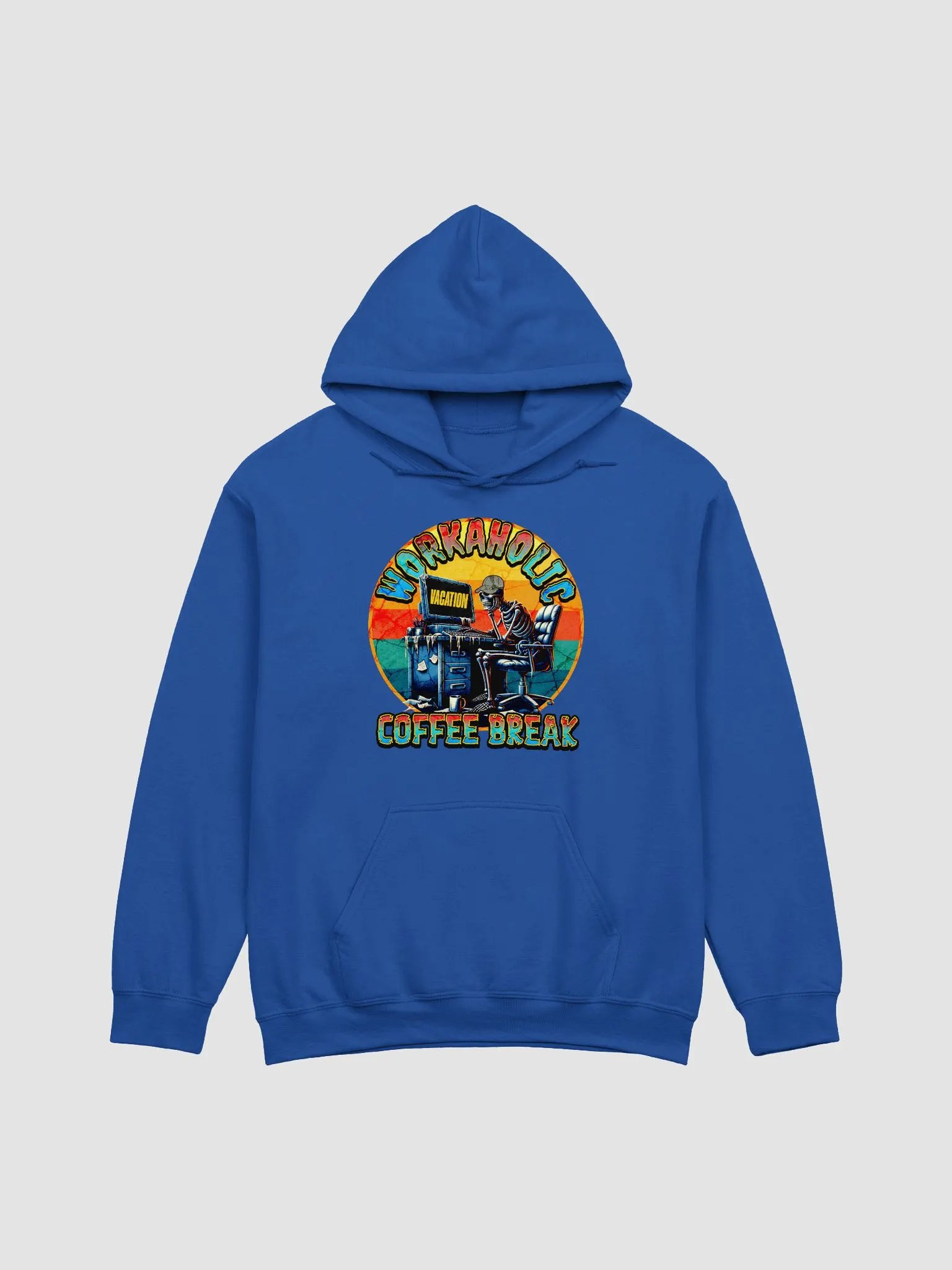 Workaholic Coffee Break Vacation Hoodie product image (17)