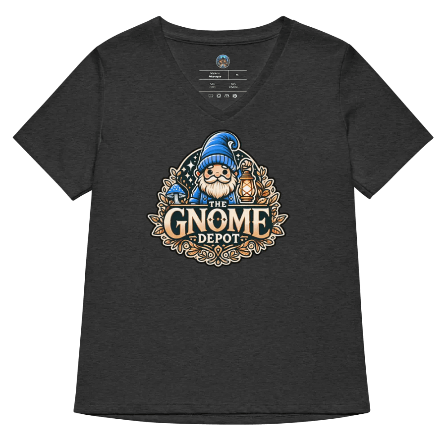 The Gnome Depot Bella+Canvas Women's Relaxed V-Neck T-Shirt product image (6)