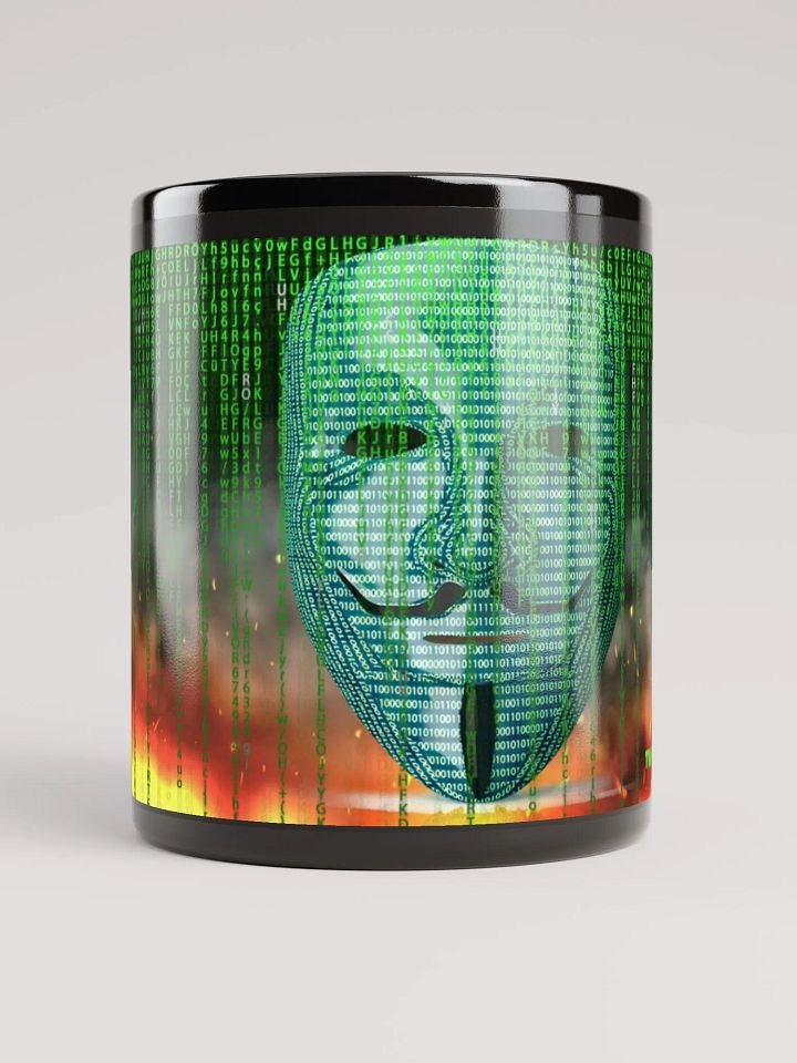 Matrix/Hacker With Fire Mug product image (1)