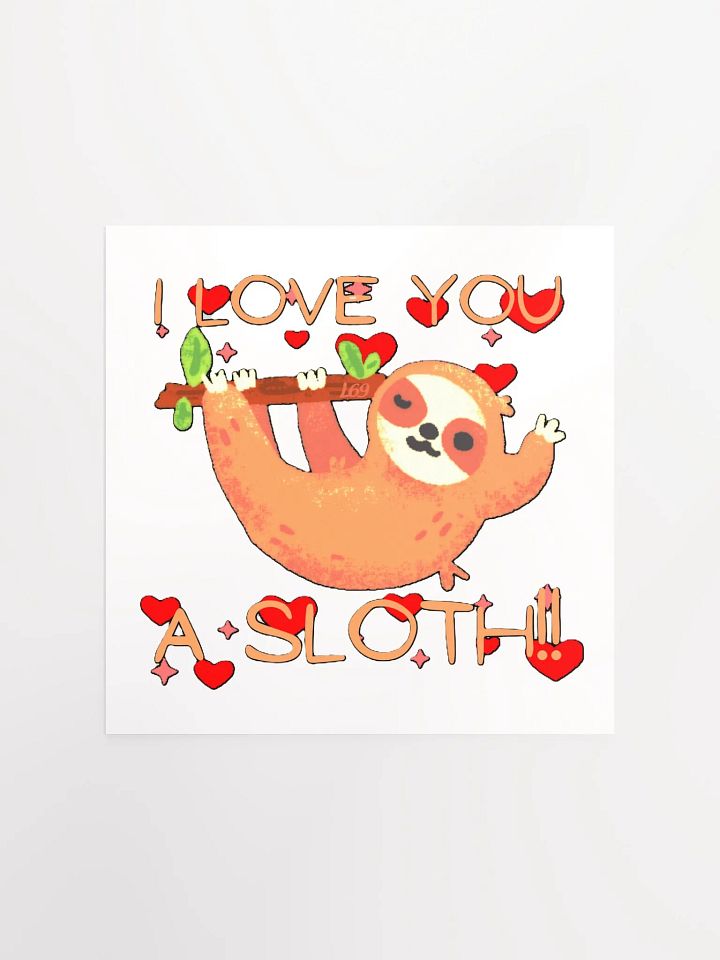 I LOVE YOU A SLOTH product image (4)